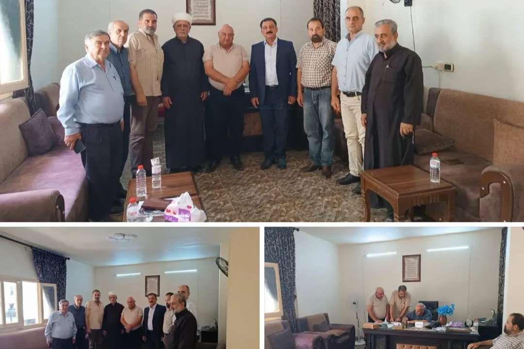 زار وفد من أعضاء مؤسسة الماسة للإغاثة والتنمية مقر الجمعية الخيرية الإسلامية الجعفرية في محافظة اللاذقية  في إطار تعزيز التعاون بين المنظمات الإنسانية والاجتماعية في سورية