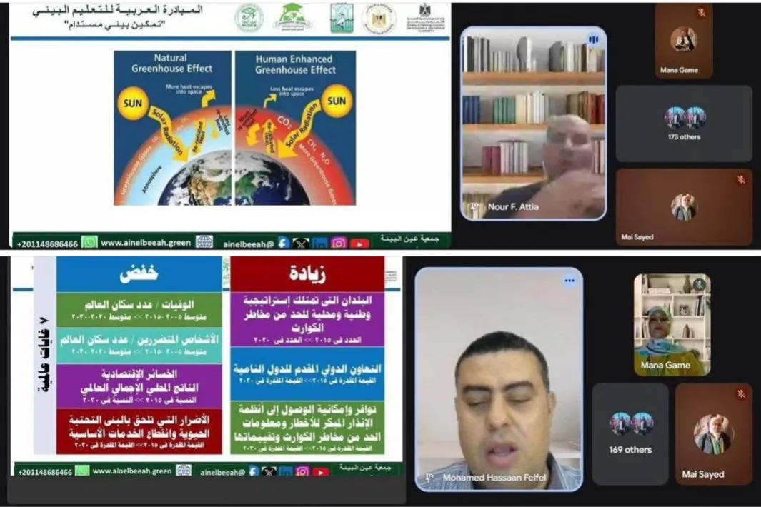 حضرت منظمة الماسة للإغاثة والتنمية الفعالية السادسة عشرة من سلسلة المبادرة العربية للتعليم البيئي تحت شعار  "تمكين بيئي مستدام"