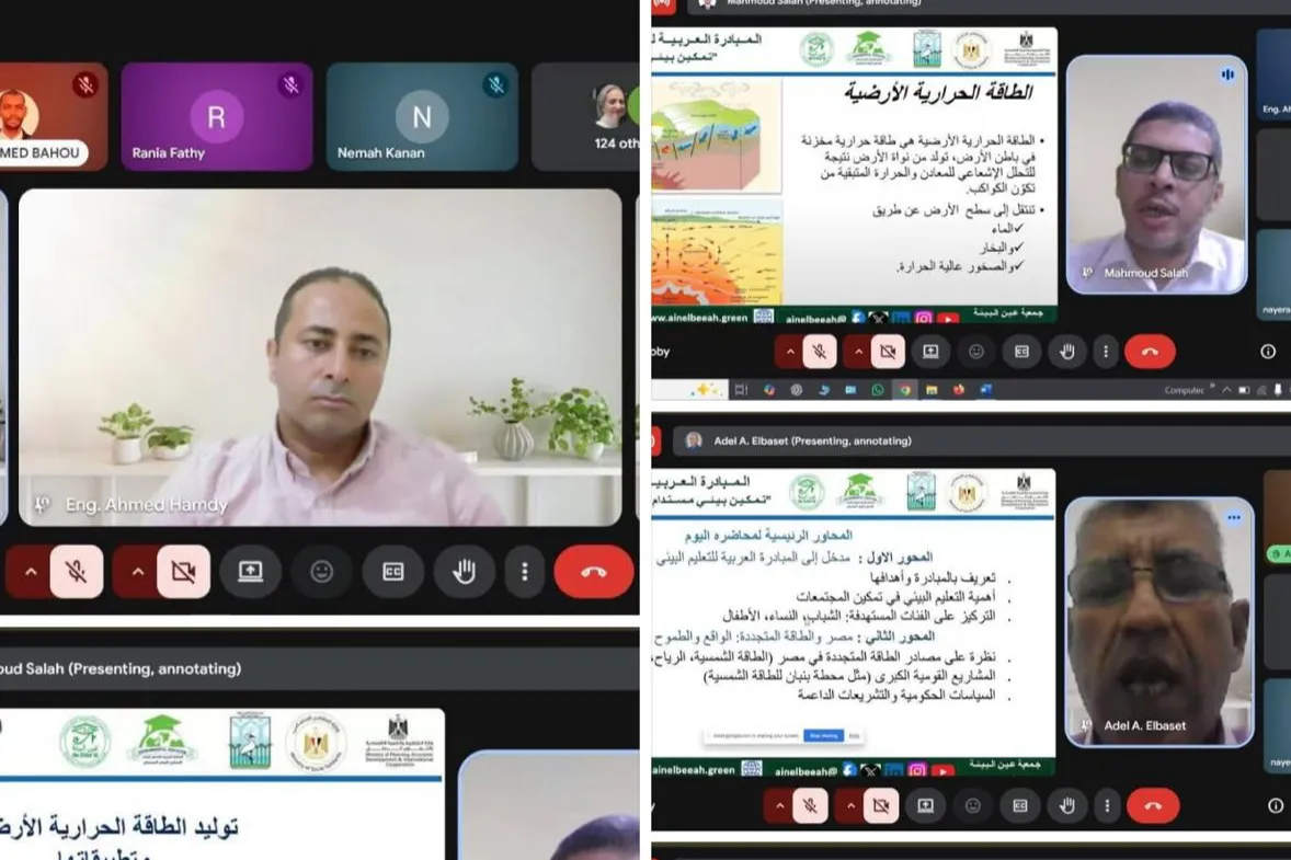منظمة الماسة للإغاثة والتنمية في الفعالية العربية السادسة والعشرين للتعليم البيئي تحت عنوان تمكين بيئي مستدام